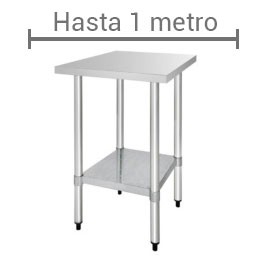 Catálogo Mesa Inoxidable hasta 1 metro - Pepebar